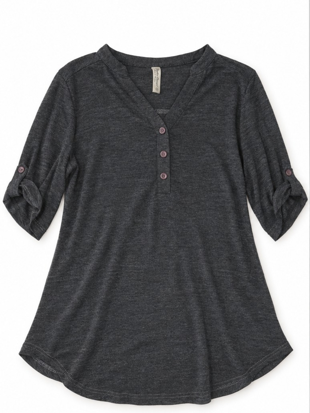 PerSeption Concept Women’s Charcoal Gray Top